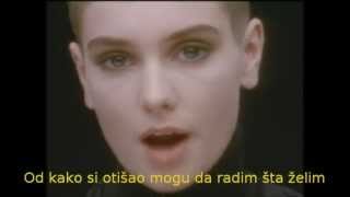 Sinead OConnor  Nothing Compares 2 U srpski prevod [upl. by Demmahom]