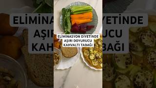 Eliminasyon kahvaltı tabağı elimination eliminasyon kahvaltı eliminasyonkahvaltı [upl. by Anjela]