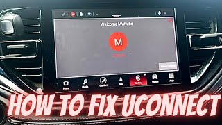 HOW TO RESET YOUR UCONNECT IN DODGE DURANGO 21 howto [upl. by White745]