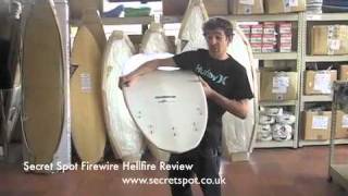 Firewire Surfboard Hellfire Review from SecretSpotcouk [upl. by Eniotna]