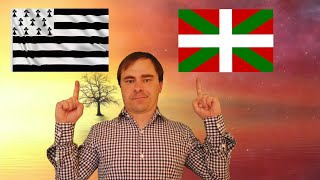 Basque and Breton flags how are these 2 similar [upl. by Naivatco]