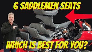 6 Saddlemen Seats for Your Harley Which is Best for You [upl. by Dnaltroc285]