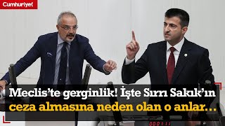 Bütçe görüşmelerinde gerginlik İşte Sırrı Sakıkın ceza almasına neden olan o anlar [upl. by Eisinger]