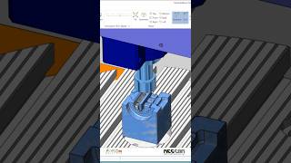 NCG CAM Waterline Finish Toolpath Simulation ncgcam cadcamcnc cadcamsolutions [upl. by Brinna]