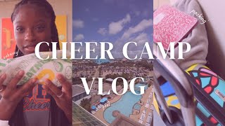 CHEER CAMP VLOG PT 1  pack my bag with me  grwm  shopping  etc [upl. by Goth]