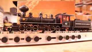 Bachmann Spectrum steam loco 2662 articulated 0n30 with sound Greenbrier [upl. by Manaker]