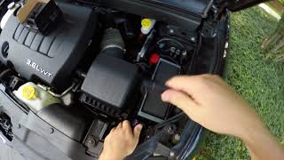 How to Replace High Beam Bulbs on a 2014 Dodge Journey [upl. by Wenz]