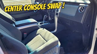 Center Console Swapping My UGLY 2013 F150 [upl. by Anial]