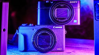 Die beste Kompaktkamera 2022 Sony RX100 VII vs Canon G5 X Mark II [upl. by Elatsyrc619]