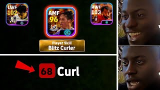 OMG  KONAMI Gave Him Blitz Curler Skill But 68 CURL 🤯  efootball 2024 [upl. by Zubkoff137]