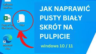 Jak naprawić puste białe ikony skrótów na pulpicie w Windows 10 i 11 [upl. by Llib]