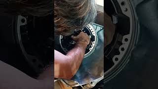 Th350 transmission repair how to use the low reverse clutch tool transmissionrepair [upl. by Immac217]