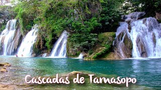 Cascadas de Tamasopo  Huasteca Potosina  San Luis Potosí [upl. by Enaenaj]