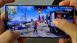 ÚLTIMO DIA NO GALAXY S24 ULTRA FREE FIRE 120HZ [upl. by Nnylimaj349]