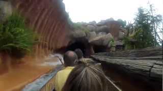 Splash Mountain ride POV in HD at Disneyland  HDThrillSeeker [upl. by Gnilyam78]