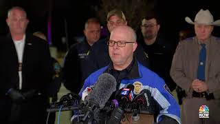 LIVE Officials hold press conference on hostage situation at Texas synagogue [upl. by Enilatan]