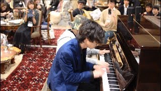 I came across an amazing pianist and improvised together [upl. by Urban]