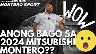 ANONG BAGO SA 2024 MONTERO SPORT SPECS amp PRICING ALAMIN [upl. by Nlyak]