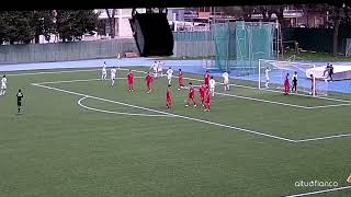 20ª giornata Eccellenza MYSP  Pomezia CalcioLuiss 40 gli highlights [upl. by Wardlaw]