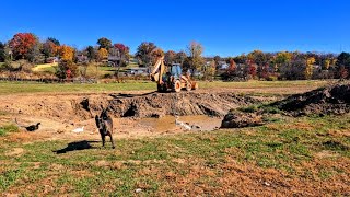 MultiDay DUCK POND EXPANSION Going Deep  Whitt Acres [upl. by Robbie]