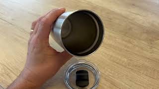 YETI Rambler 20 oz Stainless Steel Tumbler  Review [upl. by Fazeli]