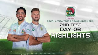 Bangladesh vs South Africa Highlights  2nd Test  Day 3  South Africa tour of Bangladesh 2024 [upl. by Netram]