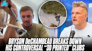 Bryson DeChambeau Breaks Down His Controversial quot3D Printedquot Clubs He Won US Open With [upl. by Earahs]