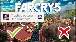 FAR CRY 5 TROPHÉE AMOUR VACHE [upl. by Helmut]