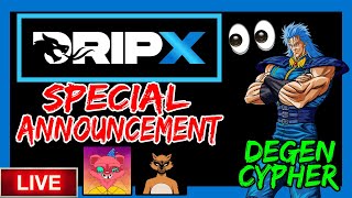 Dripx Drops Big News with Special Announcement  Drip Network [upl. by Lewak244]