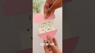 DIY Cute Gift Idea crafts handmade diy papercrafting giftideas art papercrafts [upl. by Kopp]