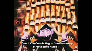 Count Von Counts Organ from Sesame Street Sound Audio 1 [upl. by Kopans]