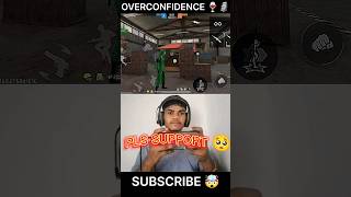 overconfidence impossible Sigma 🍷🗿 freefire shorts shortsfeed tondegamer [upl. by Swart]