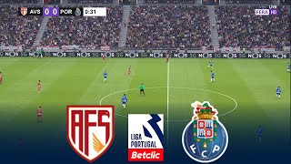 EM DIRETO 🔴 AVS vs PORTO  Liga Portugal Betclic 20242025  Full Match  FL 2025 Gameplay [upl. by Enirahtac210]