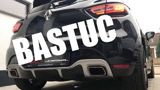 Renault Clio 4 RS BASTUCK exhaust by SVPerformance [upl. by Nnylamme388]