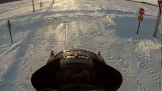 Arctic Cat 2002 ZR800 Cross Country Snowmobile Ride Along [upl. by Prosperus62]