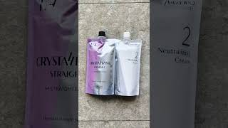 Shiseido Crystallizing H1 EX1 N2 2024 Rebond Straight Hair Rebonding rebondinghair hairstyle [upl. by Nioe]