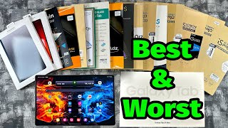 Best And Worst Screen Protectors For Samsung Galaxy Tab S9 Ultra [upl. by Marinna]