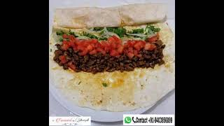 Recipe Tantuni continental wraps nonveg meat meat Eid food snacks kids shorts youtube [upl. by Lenaj]