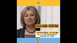 Fasano 14 novembre 2024 Giuliana Sgrena a Tempeste festival [upl. by Weyermann]