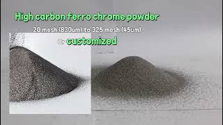 Jinchun Metal  High carbon ferro chrome powder [upl. by Dlared]