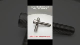 Whats a DIN912 hex socket cap bolt [upl. by Nairad731]