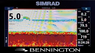 Customize Your Simrad GPS Screen  Bennington DockTalk [upl. by Encratia]