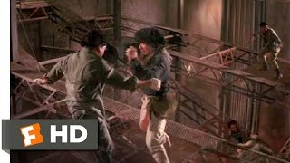 Operation Condor 69 Movie CLIP  Platform Brawl 1991 HD [upl. by Sidonius]