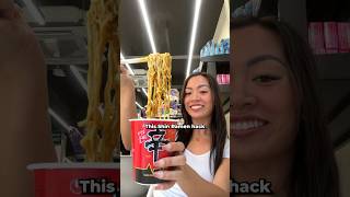 shin ramen  food hacks at the korean convenience store shorts [upl. by Knowlton]