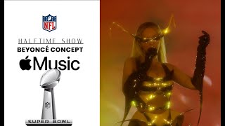 BEYONCÉ  SUPERBOWL HALFTIME SHOW LIVE CONCEPT PART1 [upl. by Anaid]