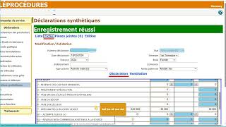 LePoussecom  TELEDECLARATION DU BAIL  DU PRECOMPTE SUR LOYER ET DE LA TAXE DHYGIENE ET SALUBRITE [upl. by Lavinia291]