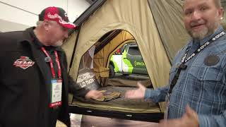 New Overland Vehicle Systems products at the SEMA Show review by Chris from CampH Auto Accessories [upl. by Oidivo545]