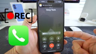 How To Record Phone Calls  iPhone 16 amp 16 Plus [upl. by Magda638]