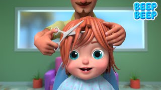 Haircut Song For Kids  More Nursery Rhymes and Baby Songs by Beep Beep [upl. by Ava]