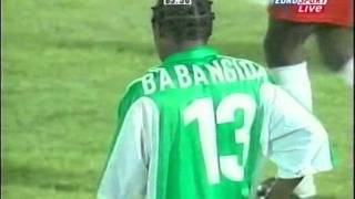 Nigeria vs Liberia African Nations Cup 2002 [upl. by Oremar]